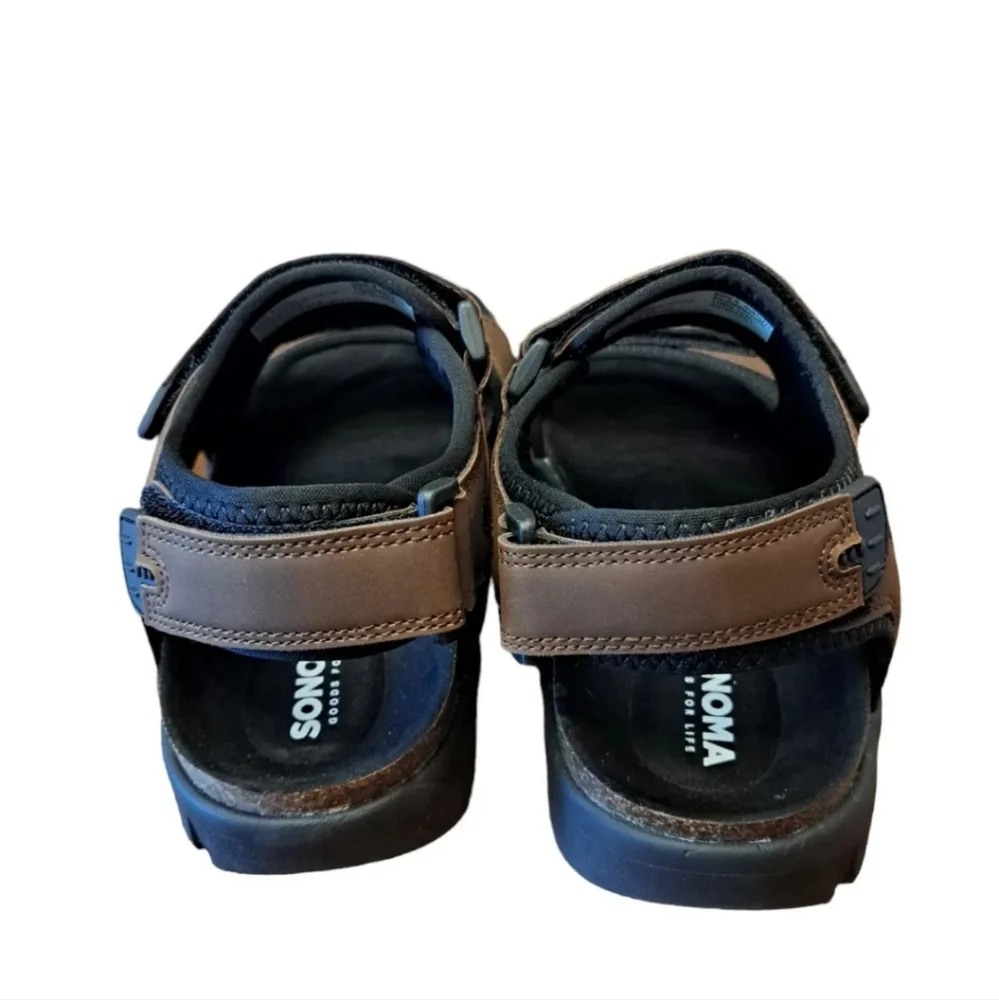 Sonoma Daltonn Sandals Mens 8 Brown Adjustable Straps‎ Breathable